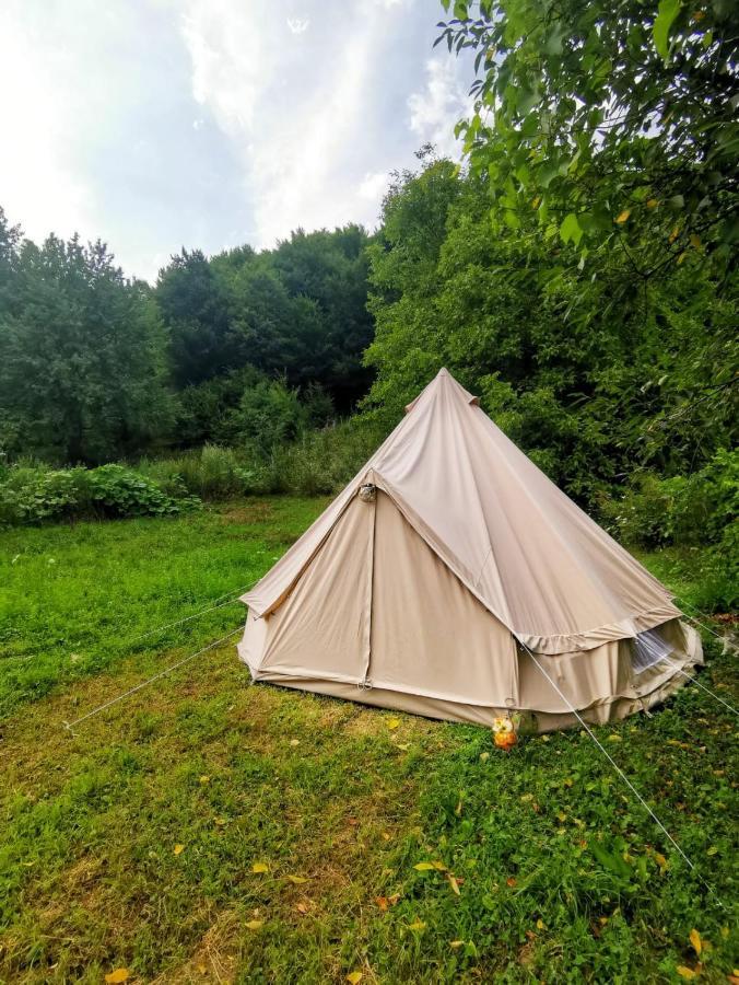 Luna Rock Glamping Brezoi - Blue Scai Esterno foto