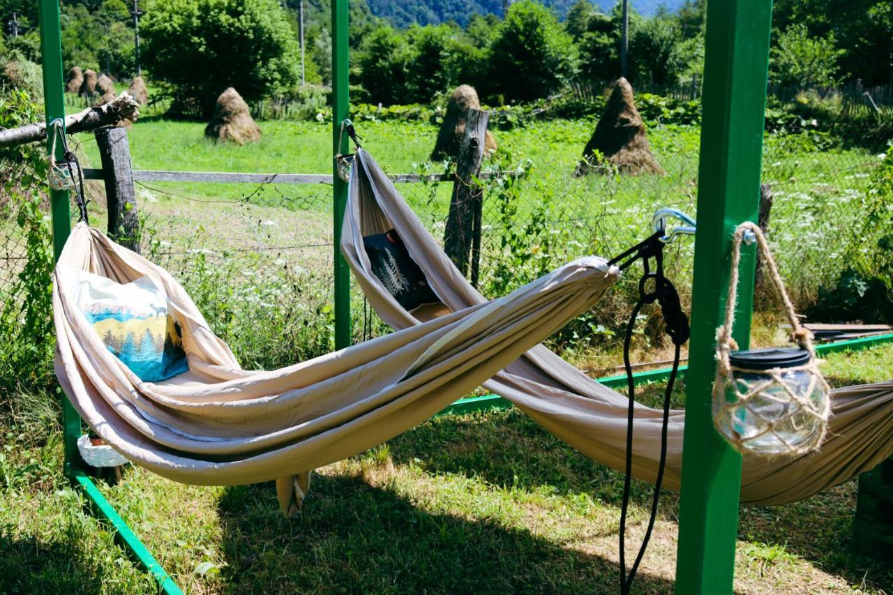Luna Rock Glamping Brezoi - Blue Scai Esterno foto