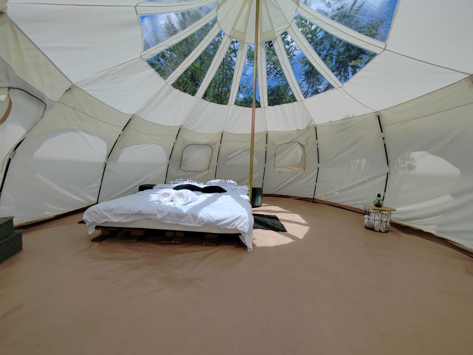 Luna Rock Glamping Brezoi - Blue Scai Esterno foto